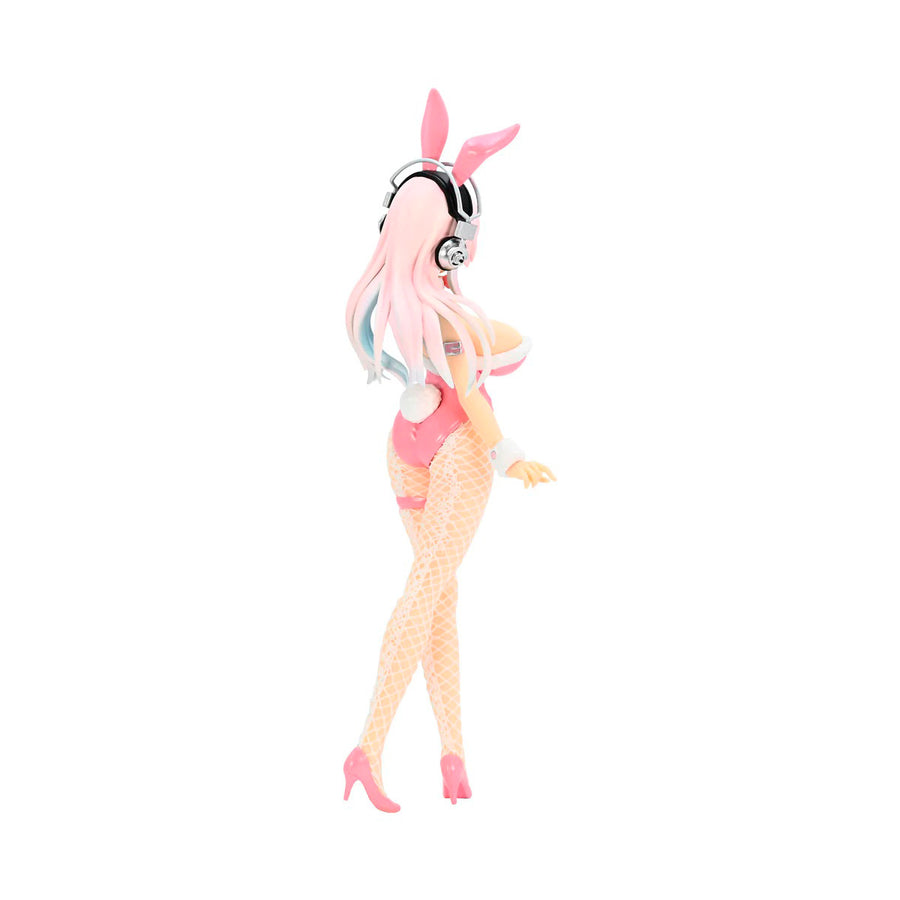 Super Sonico Nitroplus BiCute Bunnies Pink Rabbit Version Collectible Figure 11.81" in