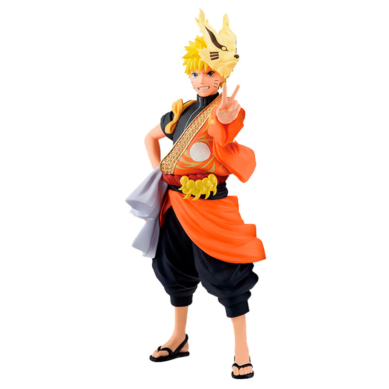 20th Anniversary Version Naruto Uzumaki Collectible Figure 6.29" in