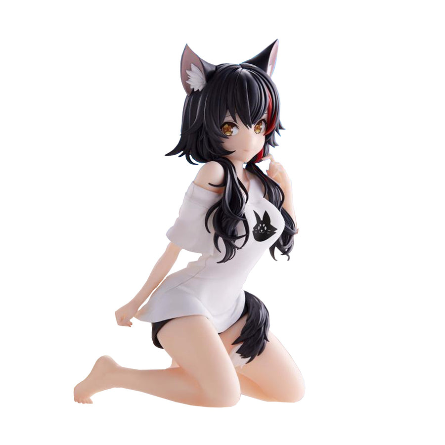 Hololive Ookami Mio Relax Time Cute Colorful Collectible PVC Figure 5.1" in