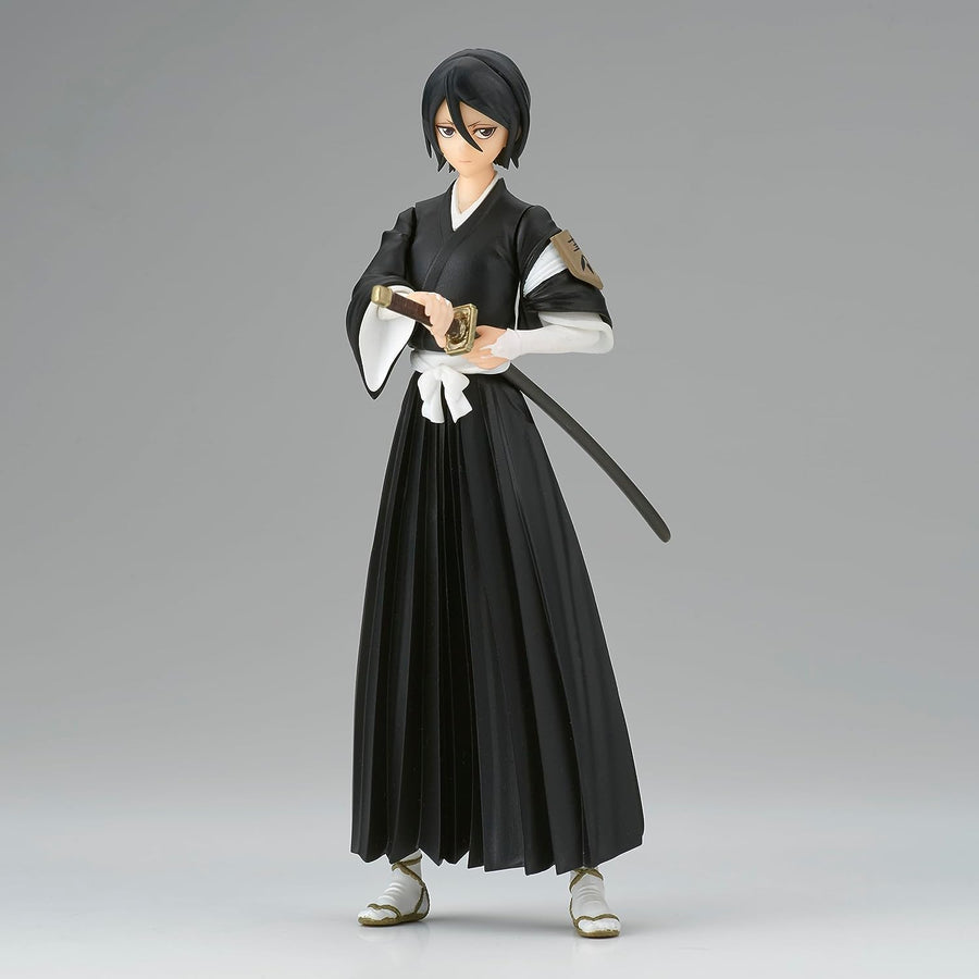 Soul Society Kuchiki Rukia Shinigami Solid and Souls Collectible Anime Action Figure 5.5" in - 13.97 cm
