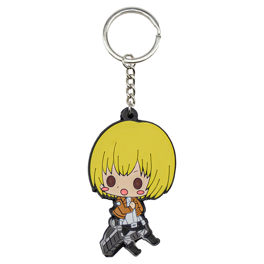 New Armin Arlert Attack On Titan Anime Manga Toy Backpack Keychain Bag little figure tag