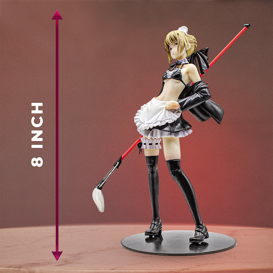 Fate Stay Night 8" inch Maid Anime Girl Cute Japanese Collectible Figure