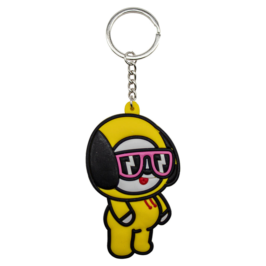 New BTS Chimmy Passionate Puppy Kpop Korean Toy Backpack Keychain Bag little figure tag