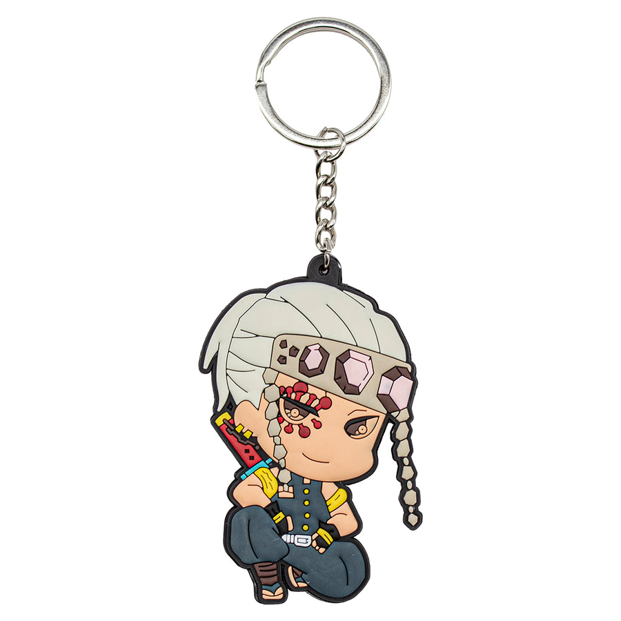 New Demon Slayer Anime Backpack Keychain Bag little figure Tengen Uzui