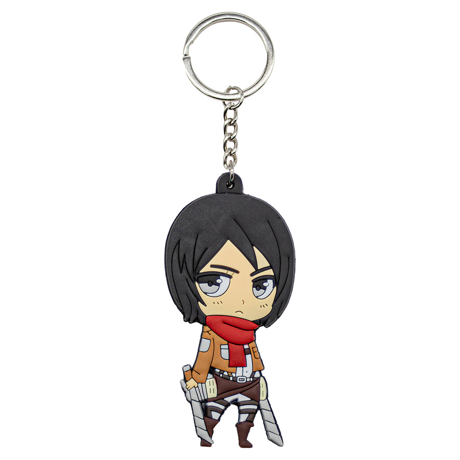New Mikasa nAttack On Titan Anime Manga Toy Backpack Keychain Bag little figure tag