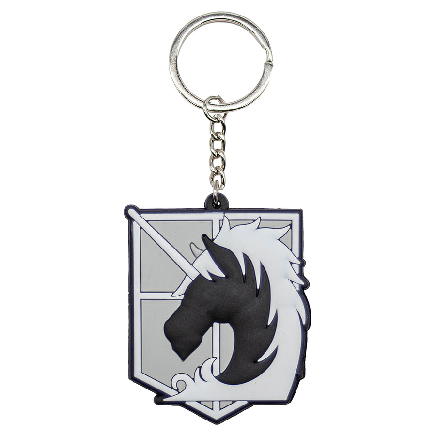 New The military police Badge Attack On Titan Anime Manga Toy Backpack Keychain Bag little figure tag