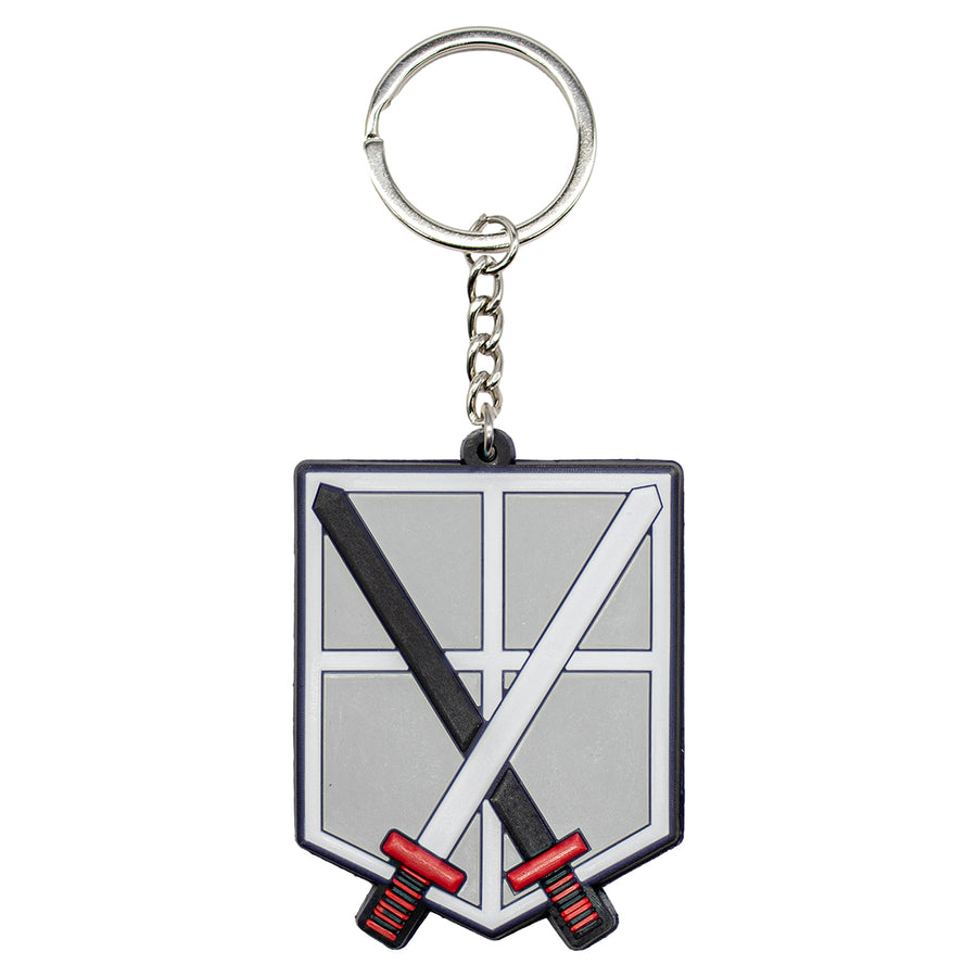 New The Training Corps Badge Attack On Titan Anime Manga Toy Backpack Keychain Bag little figure tag
