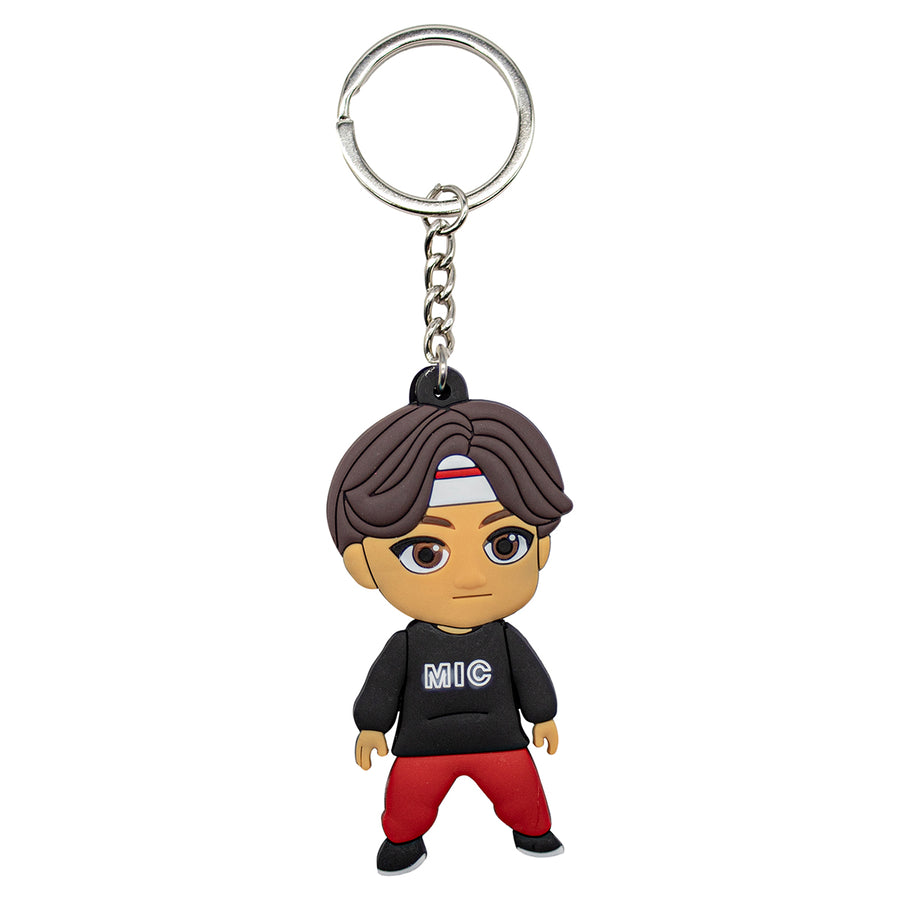 New BTS Jin Kpop Korean Toy Backpack Keychain Bag little figure tag