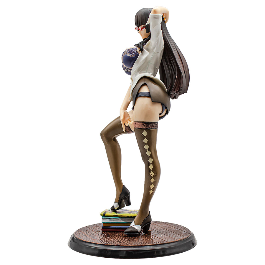 Ayame Illustration by Ban! 10.5" inch  Figure Stand Japanese Model Toy Statue Collection