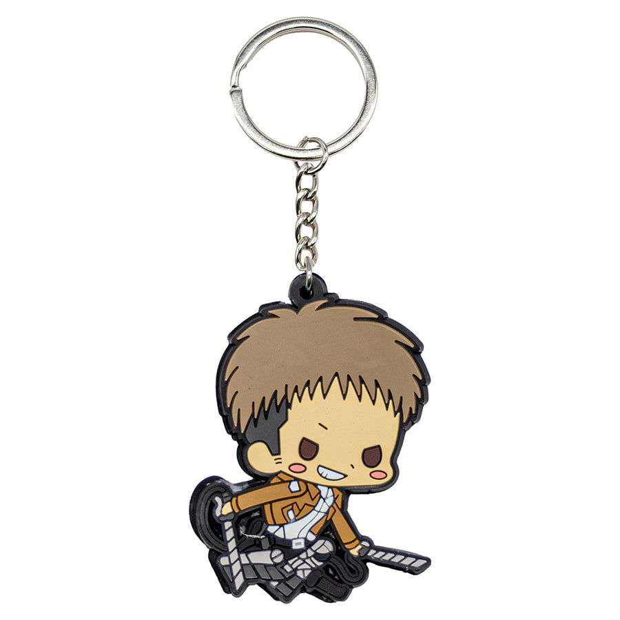 New Jean Attack On Titan Anime Manga Toy Backpack Keychain Bag little figure tag