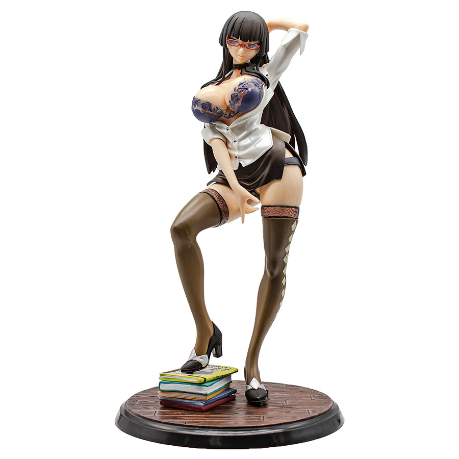 Ayame Illustration by Ban! 10.5" inch  Figure Stand Japanese Model Toy Statue Collection