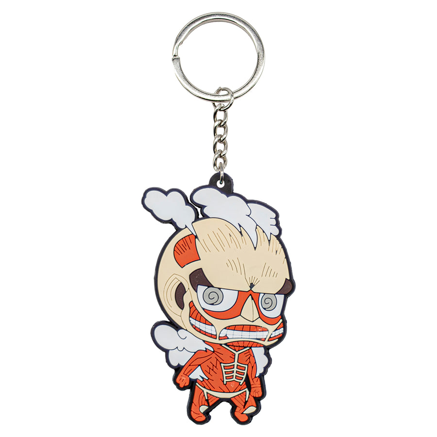New colossal titan Attack On Titan Anime Manga Toy Backpack Keychain Bag little figure tag