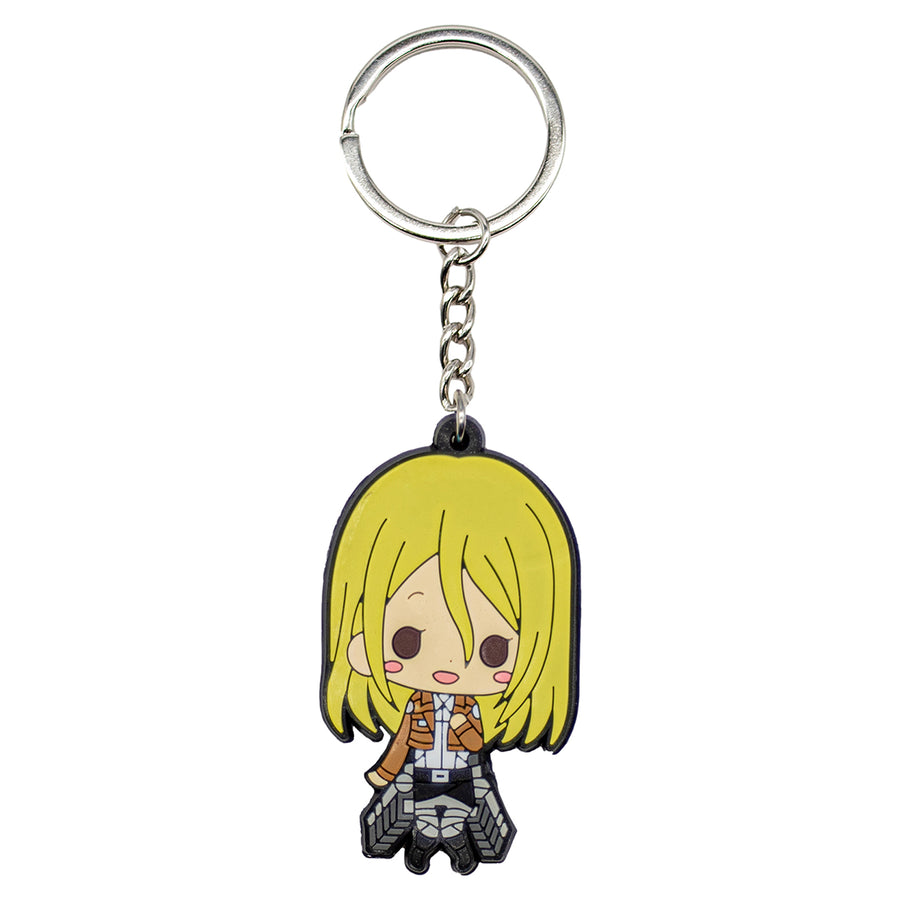 New Historia Reiss Attack On Titan Anime Manga Toy Backpack Keychain Bag little figure tag