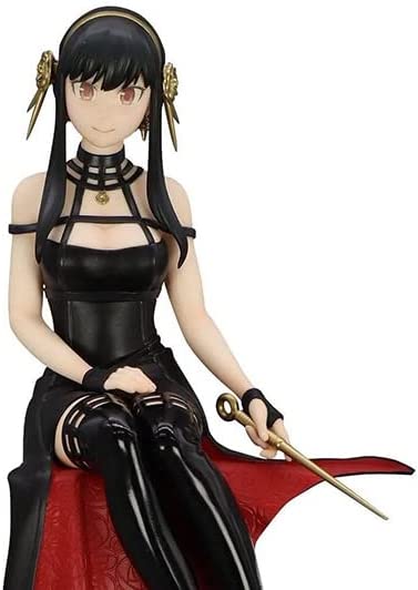 Yor Forger Figure Noodle Stopper Sitting Figure Spy Anime Perching Toy Anime Character