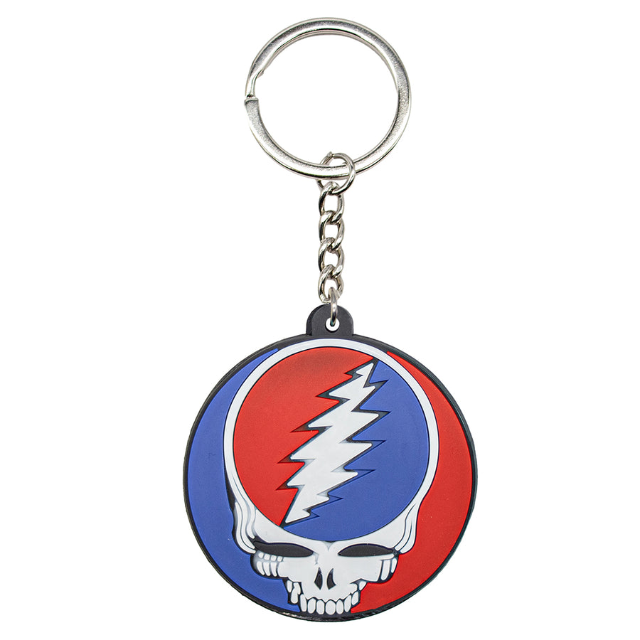 New Grateful Death Rock Band Toy Backpack Keychain Bag little figure tag Key Chain