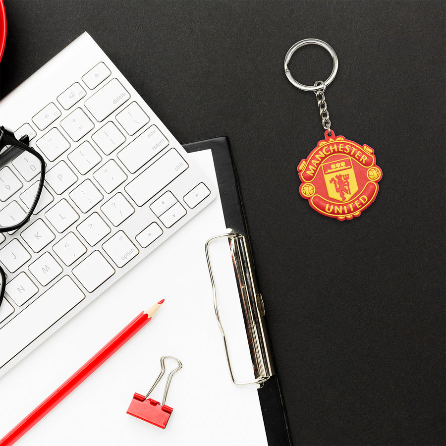 New Manchester United F.C. Sports Team Soccer Club Futbol Toy Backpack Keychain Bag little figure tag