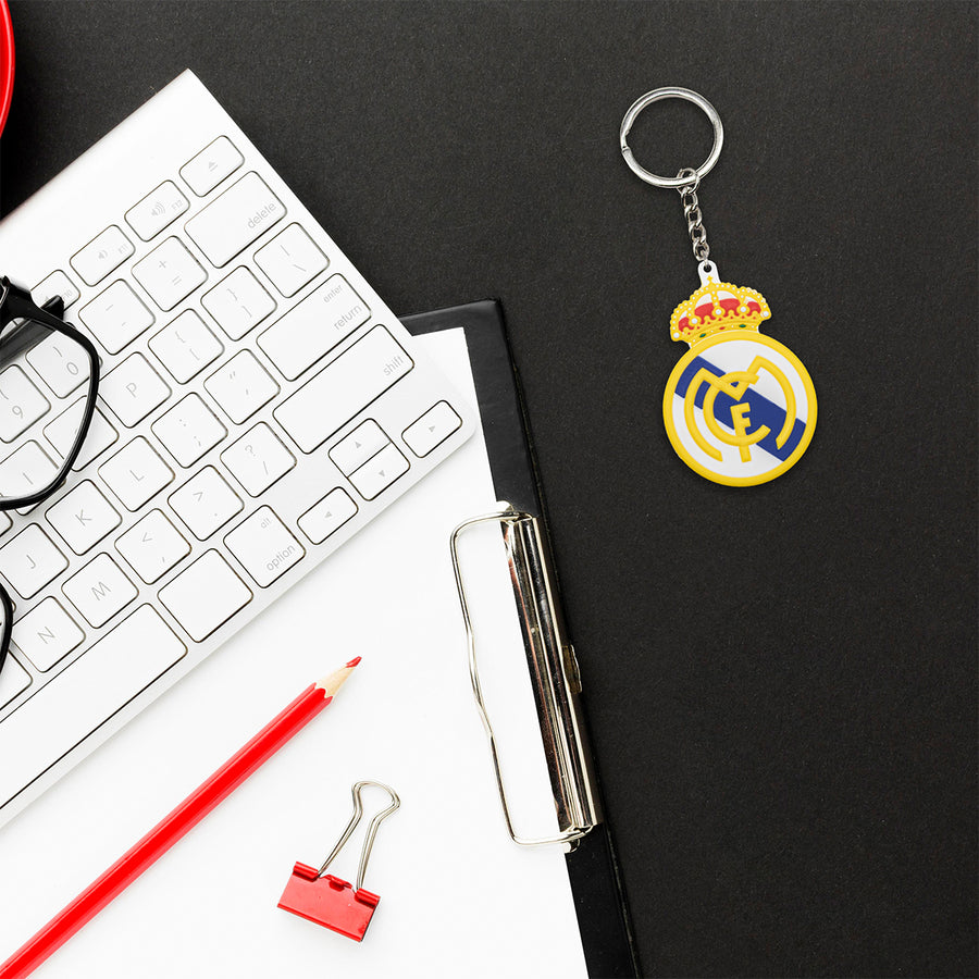 New Real Madrid CF Sports Team Soccer Club Futbol Toy Backpack Keychain Bag little figure tag