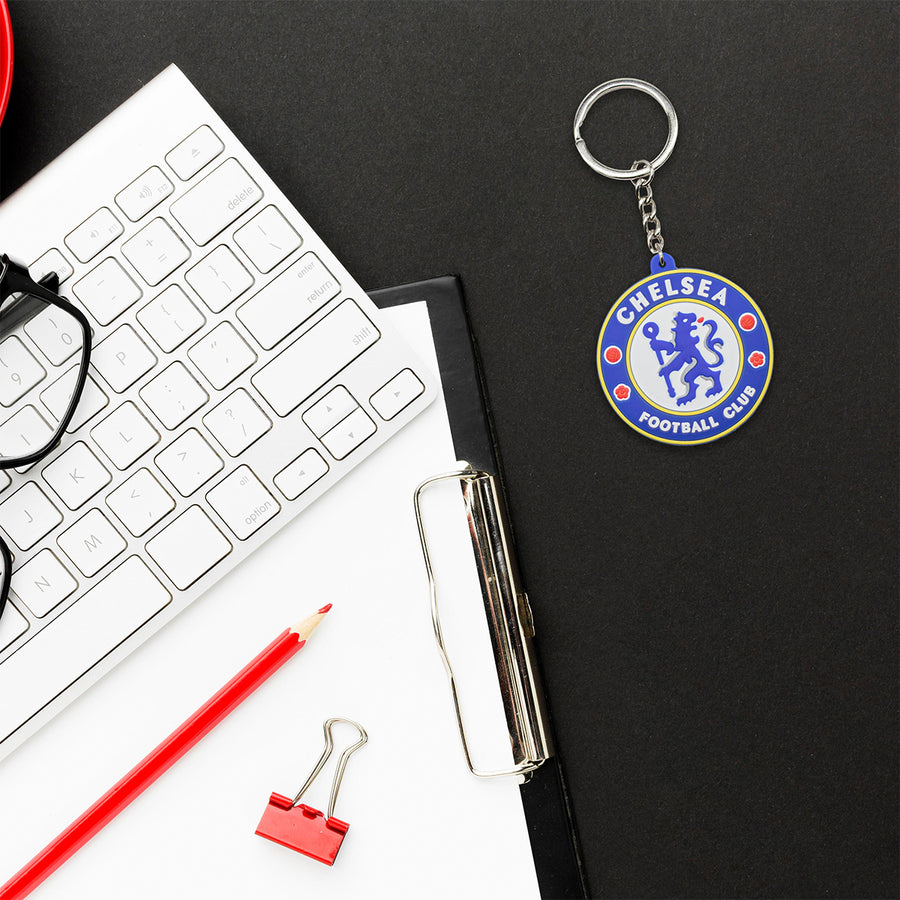 New Chelsea F.C. Sports Team Soccer Club Futbol Toy Backpack Keychain Bag little figure tag