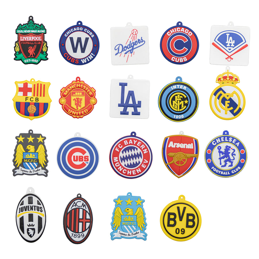 New A.C. Milan Sports Team Futbol Soccer Club Toy Backpack Keychain Bag little figure tag