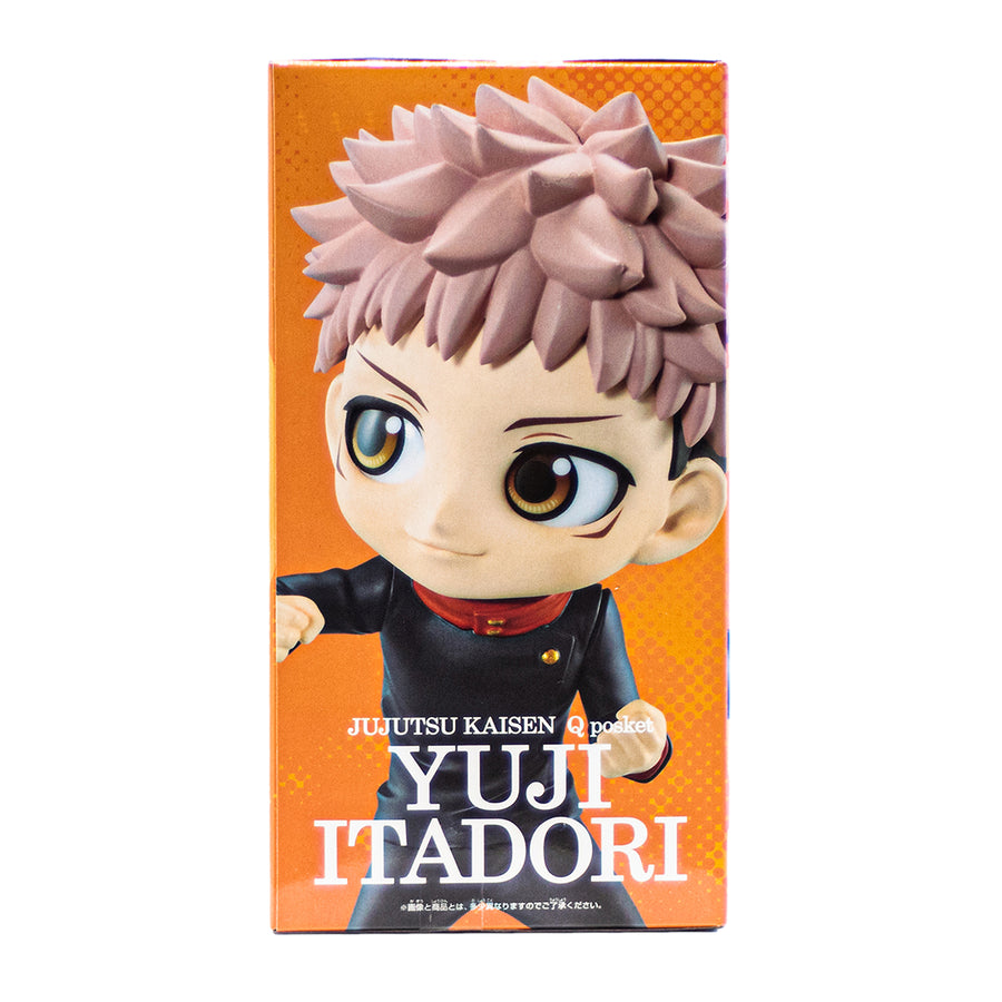 New Bandai QPosket Jujutsu Kaisen Yuji Itadori (Ver.A) Action Figure Anime Toy Japan Import