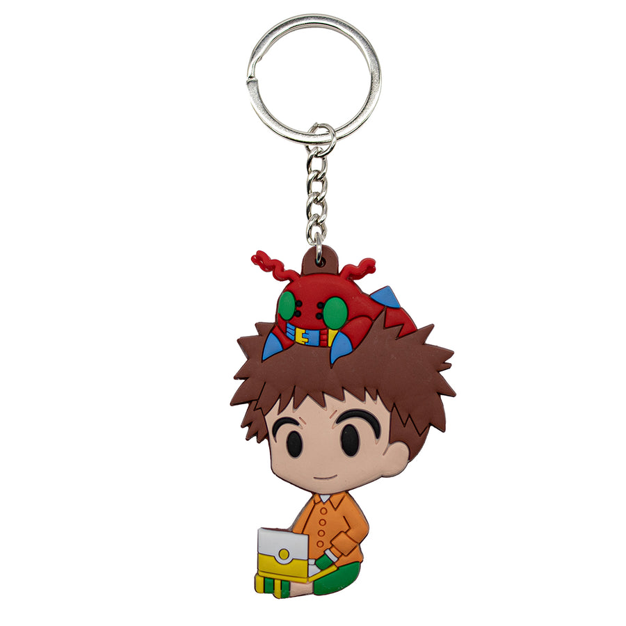 New Izzy Japanese Manga Anime Series Digimon Toy Backpack Keychain Bag little figure tag