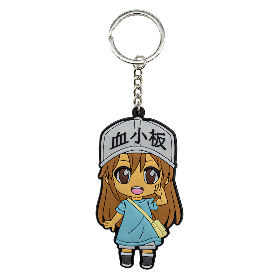 New Cells at Work Platelet Anime Manga Japanese Series Toy Backpack Keychain Bag little figure tag