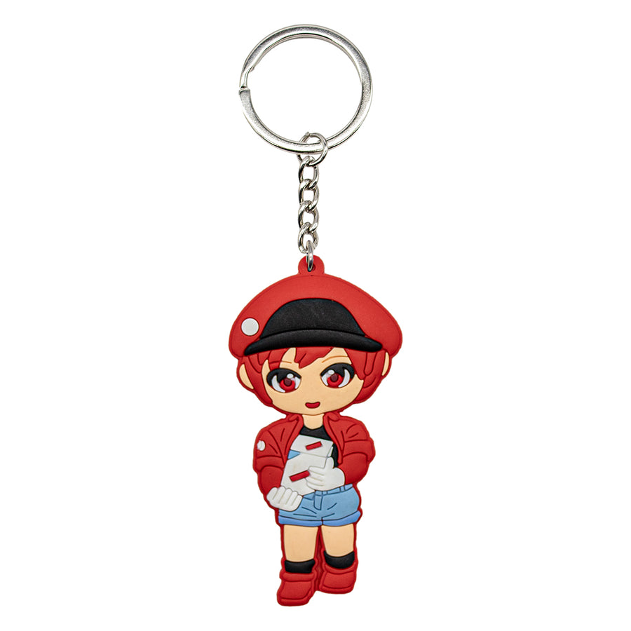 New Cells at Work Red Blood Cell Anime Manga Japanese Series Toy Backpack Keychain Bag little figure tag