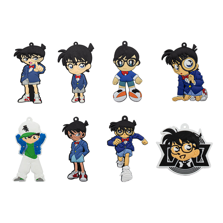 New Detective Conan japanese Manga Anime Series Case Closed Toy Backpack Keychain Bag little figure tag