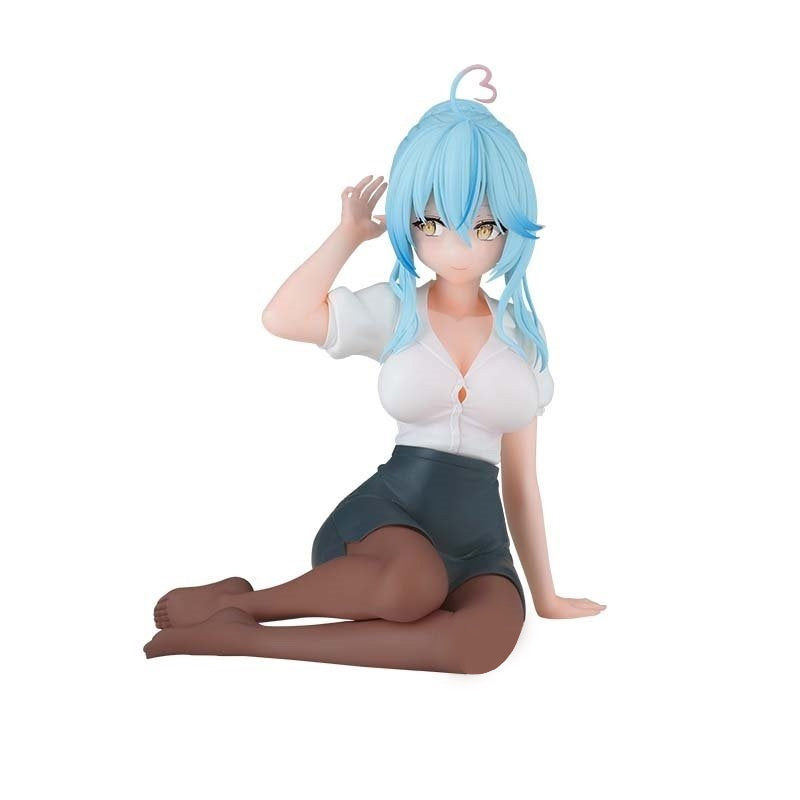 Hololive Yukihana Lamy Office Style Version Relax Time Cute Colorful Collectible PVC Figure 4.29" in